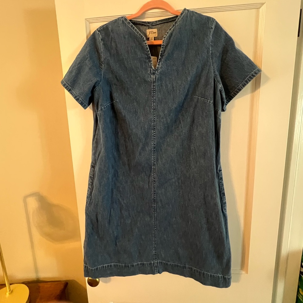 J Crew Denim dress size 14 tall